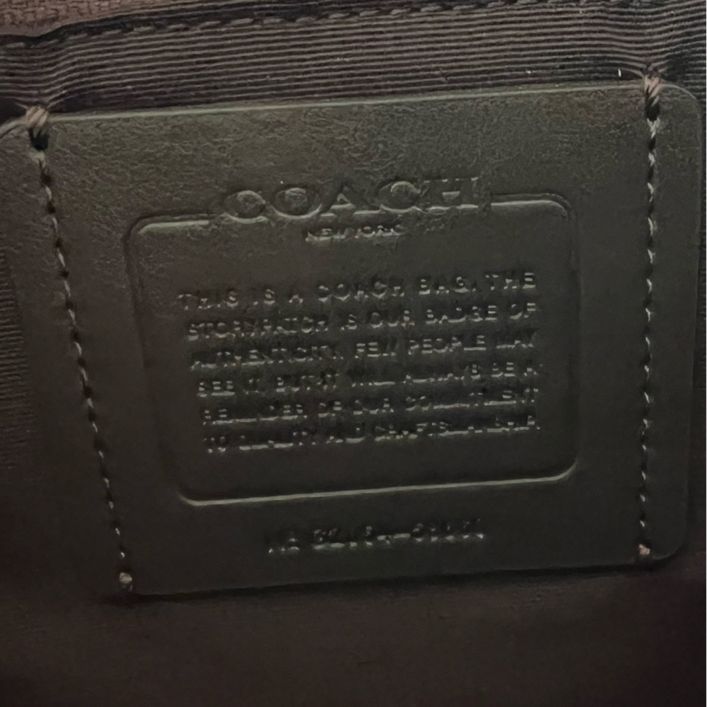 Coach Derby Large Tote Bag Red - Picture 6 of 16
